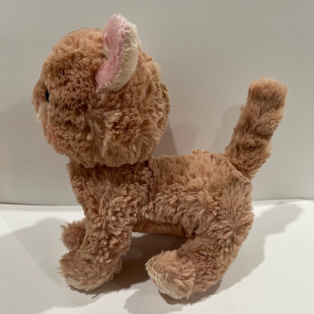 Sunlemon Brown neko Cat Animal Plush 6" Stuffed Toy Doll - Picture 2 of 12